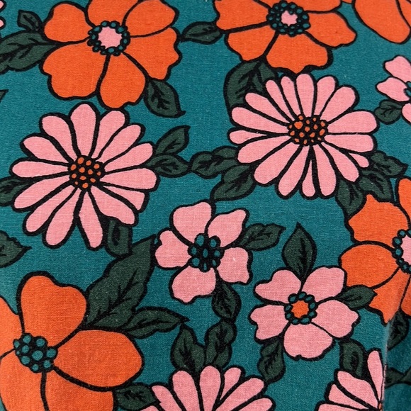 MODCLOTH X Princess Highway Linen Floral 2 Piece Set Size 8 - Picture 3 of 12